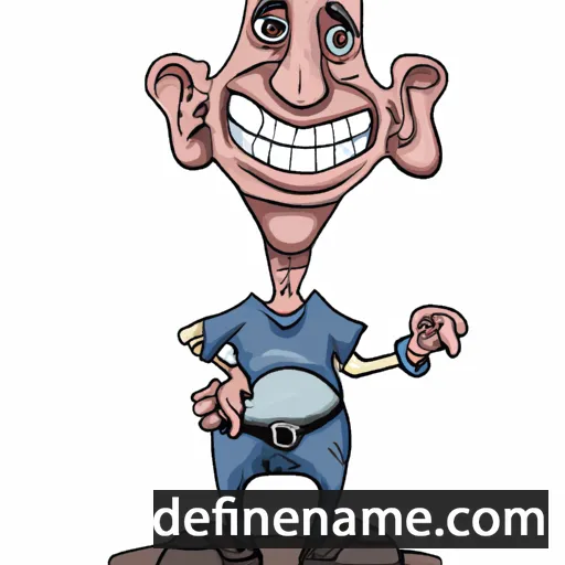 cartoon of the name Ermeneixildo