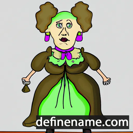 cartoon of the name Ermenelda