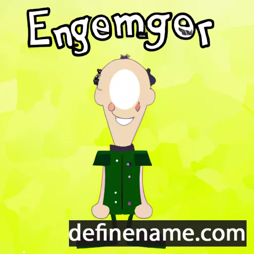 cartoon of the name Ermenga