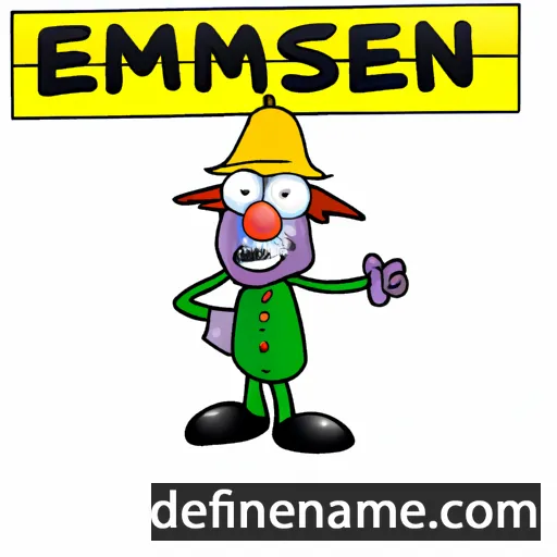 cartoon of the name Ermessen