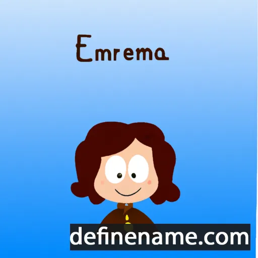 cartoon of the name Ermìnia