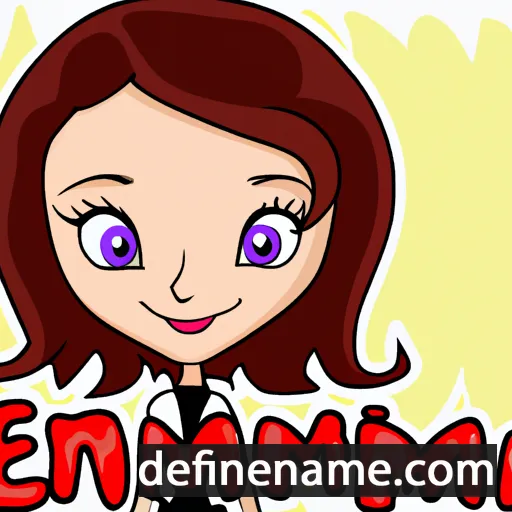 cartoon of the name Ermina