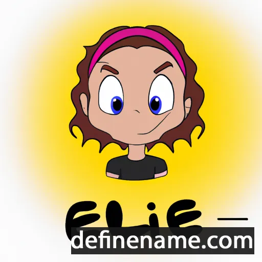 Éliane cartoon