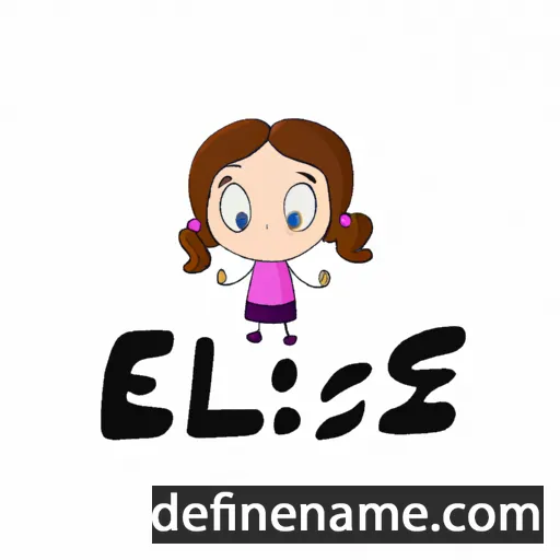 Élise cartoon