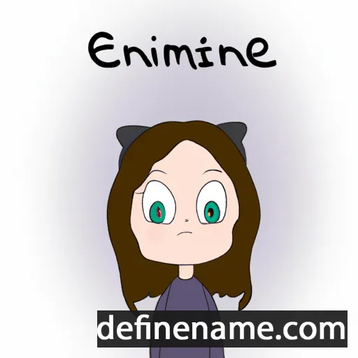 Émeline cartoon