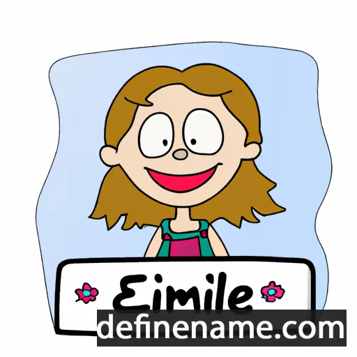 Émilie cartoon