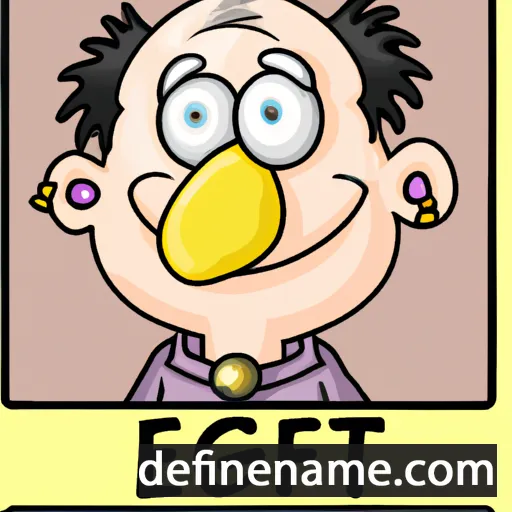 cartoon of the name Egbert