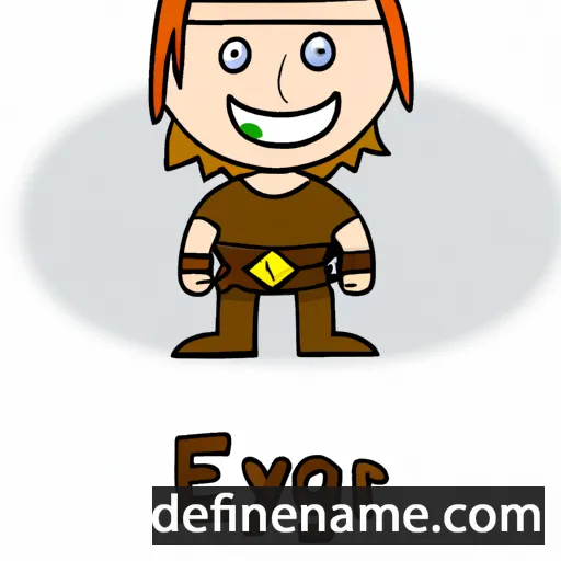 cartoon of the name Eigyr