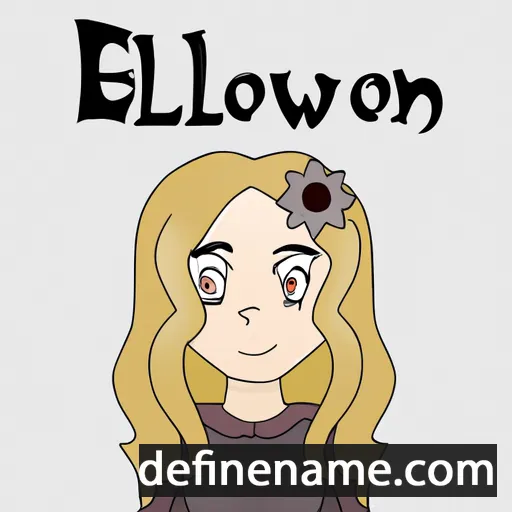 Eilonwy cartoon