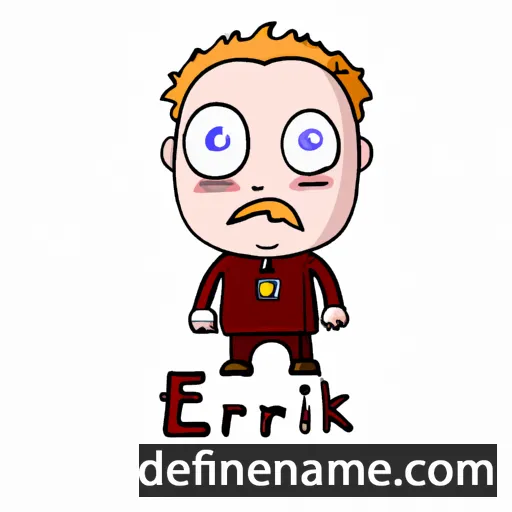 cartoon of the name Eiríkur