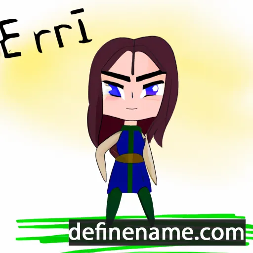 Eirian cartoon