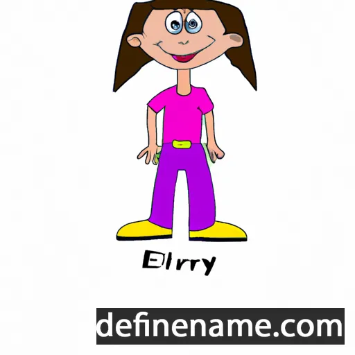 Eirlys cartoon