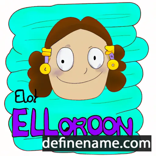 cartoon of the name Eleanor