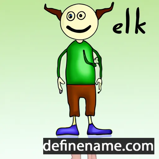 Elek cartoon