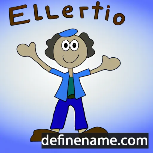 Eleuterio cartoon