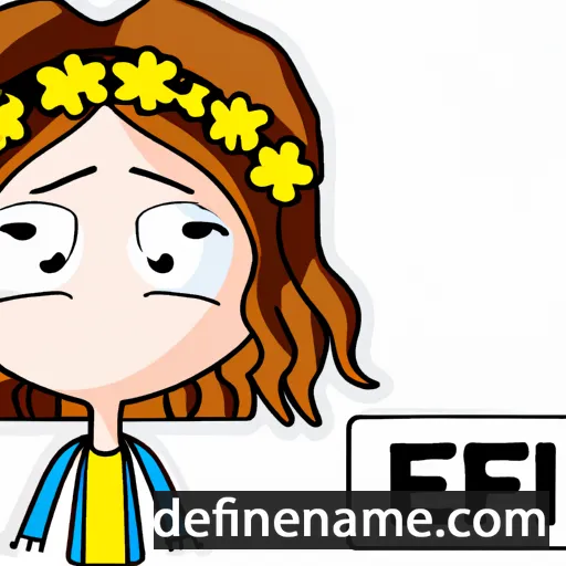 Elif cartoon