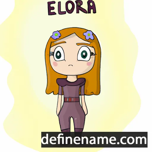 Eliora cartoon