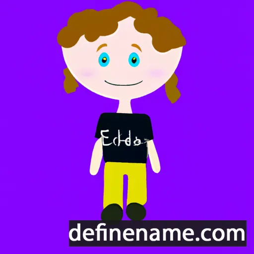 Elisedd cartoon