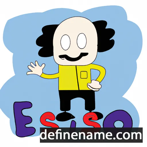 cartoon of the name Eliseo