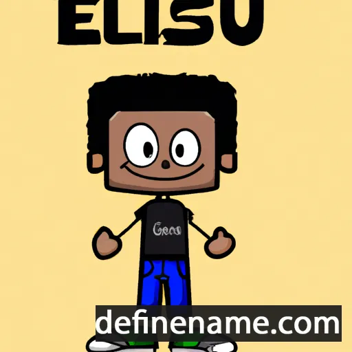 cartoon of the name Eliseu