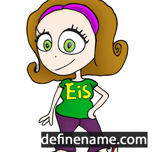 Elissa cartoon