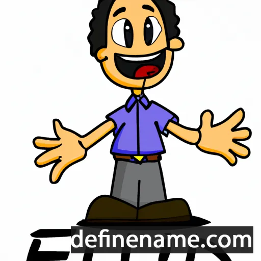 cartoon of the name Eliud