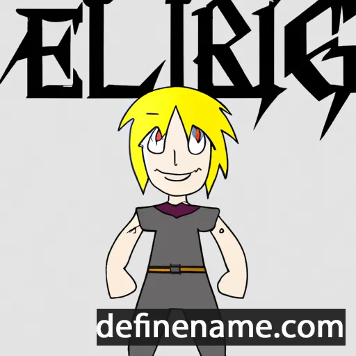 Elric cartoon