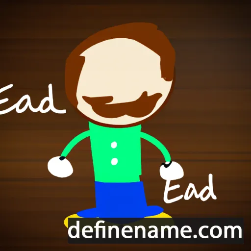 cartoon of the name Elşad