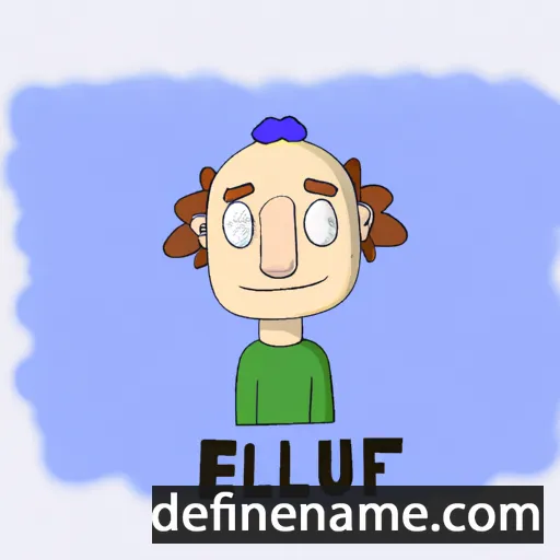 Eluf cartoon