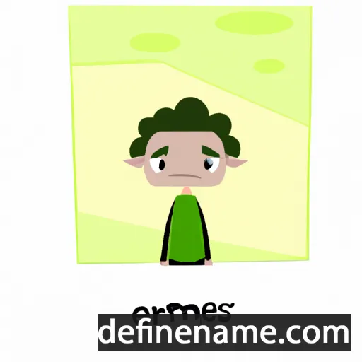 cartoon of the name Emerens