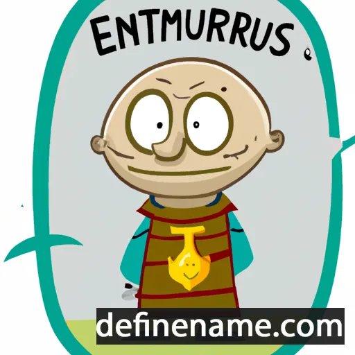 cartoon of the name Emerentius