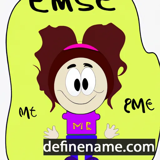 Emese cartoon