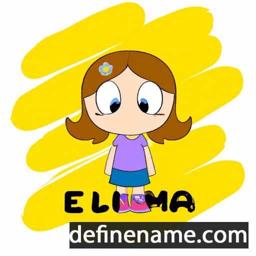 Emília cartoon