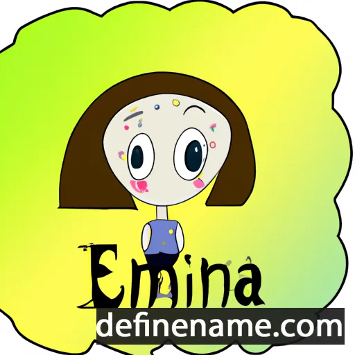 Emina cartoon