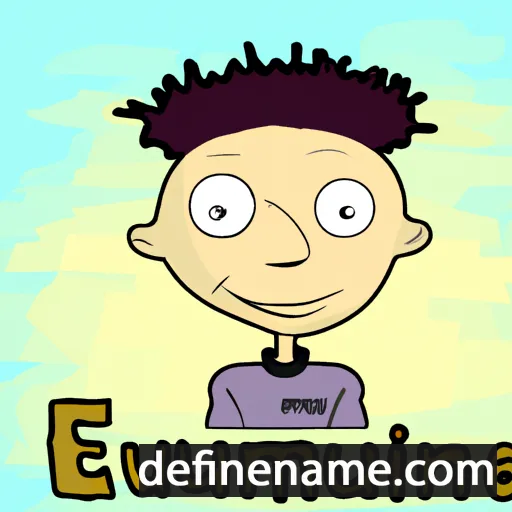 cartoon of the name Emmanuil