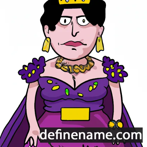 Emperatriz cartoon