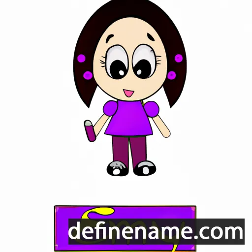 cartoon of the name Emy