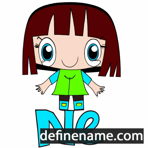 cartoon of the name Ene