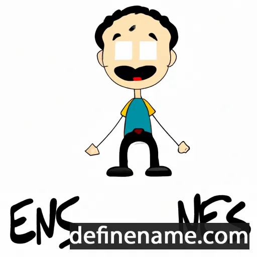 Enes cartoon