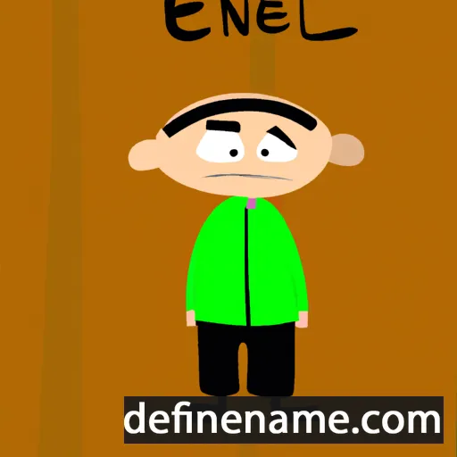 cartoon of the name Enlil