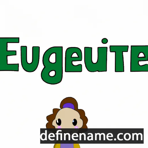 cartoon of the name Enriqueta