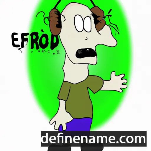 cartoon of the name Eoforheard