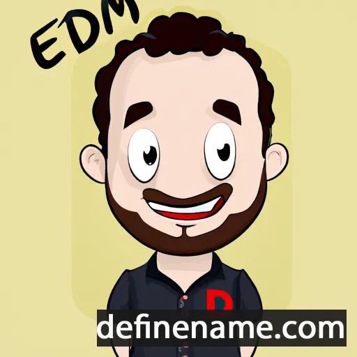 cartoon of the name Erdem