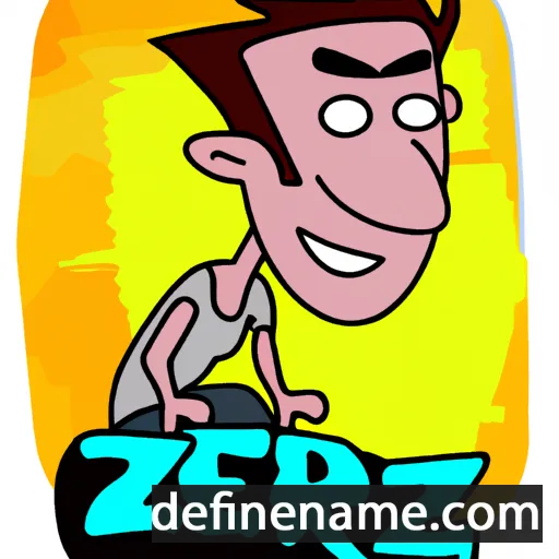 cartoon of the name Erez