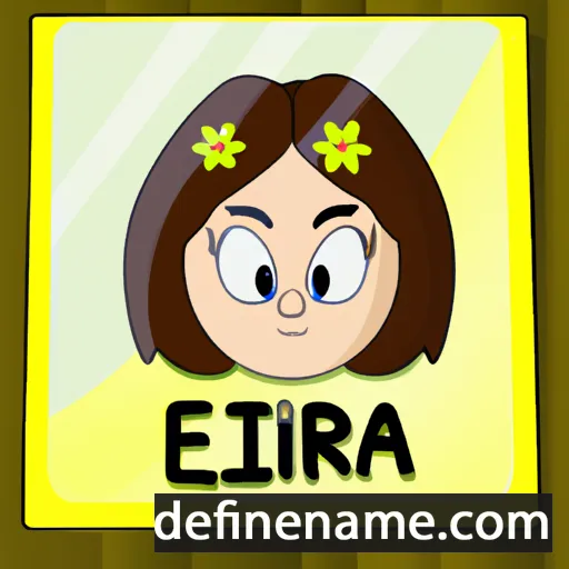 cartoon of the name Erja