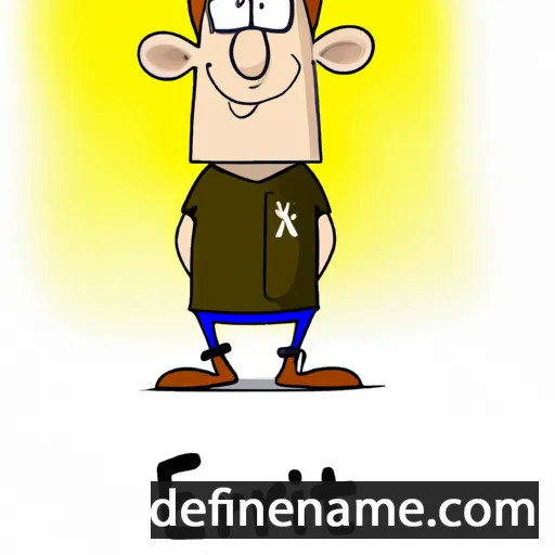 cartoon of the name Erlantz