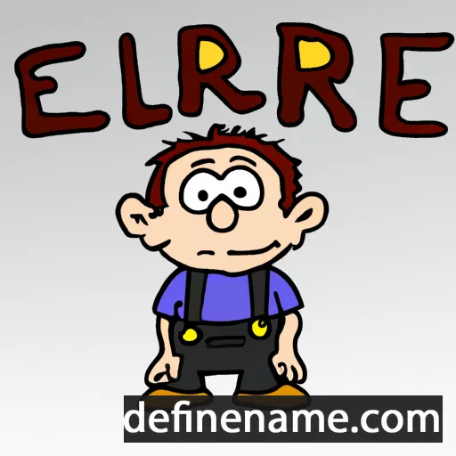 Erle cartoon