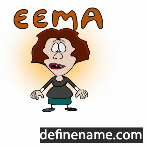 cartoon of the name Erma