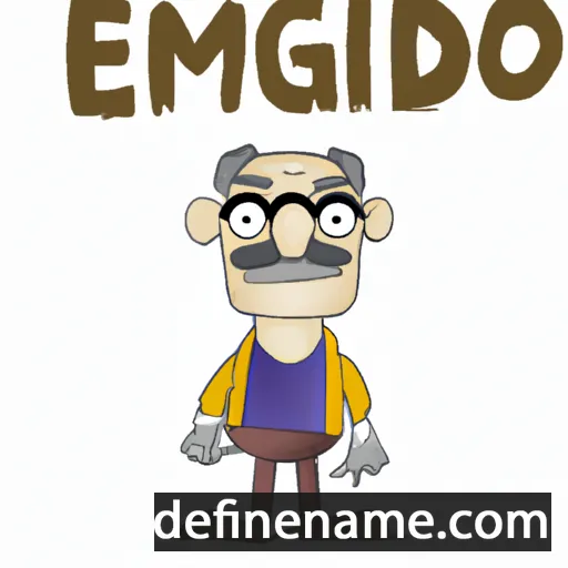 cartoon of the name Ermenegildo