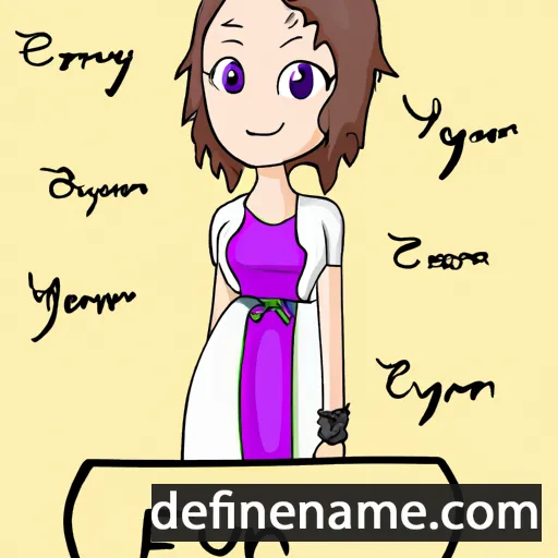 Eryn cartoon